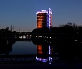 Gasometer - Wahrzeichen der Stadt Oberhausen und Industriedenkmal